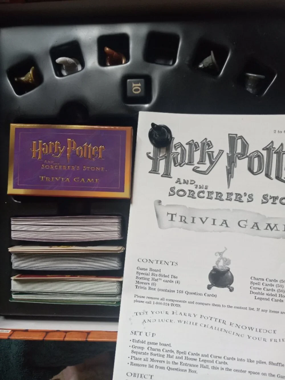 Vintage Y2K Harry Potter and the Sorcerer's Stone Trivia Game
